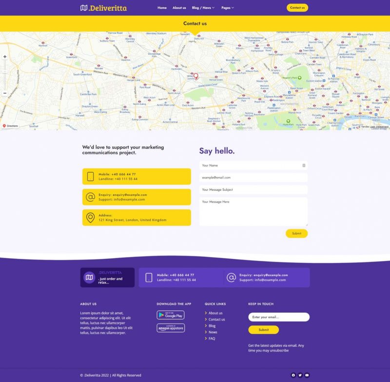 Contact us
